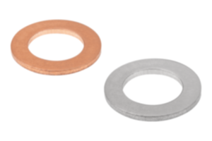 DIN 7603 sealing washers copper or aluminum