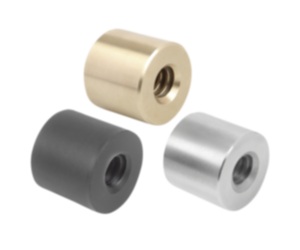 Tuercas de rosca trapezoidal redondas de dos roscas, rosca a la derecha Tuercas de rosca trapezoidal redondas de dos roscas, rosca a la derecha