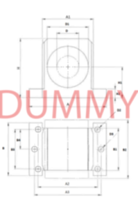 Soportes rectos de aluminio Soportes rectos de aluminio