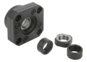 Unidades de rodamiento fijo con versión de brida Unidades de rodamiento fijo con versión de brida