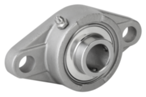 Pillow block bearing flange type MUCF 2-hole stainless steel Pillow block bearing flange type MUCF 2-hole stainless steel