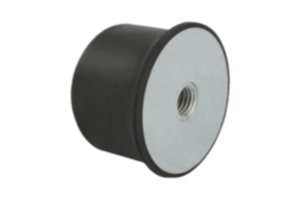 Rubber buffers type KE spherical with internal thread Rubber buffers type KE spherical with internal thread