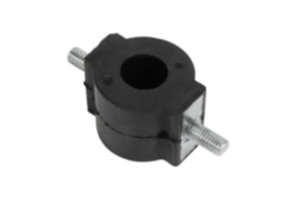 O-shaped mounts steel with external thread both sides O-shaped mounts steel with external thread both sides