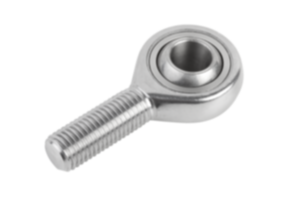 Rod ends with plain bearing external thread, stainless steel, DIN ISO 12240-4 Rod ends with plain bearing external thread, stainless steel, DIN ISO 12240-4