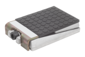 Levelling wedges, steel with non-slip insulating layer, free-standing Levelling wedges, steel with non-slip insulating layer, free-standing
