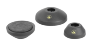 Discos para pies articulados antiestáticos Discos para pies articulados antiestáticos