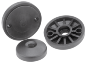 Discos para pies regulables de plástico Discos para pies regulables de plástico