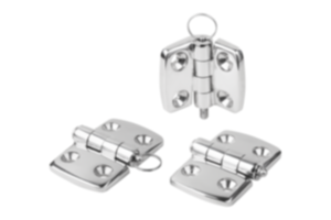 Hinges stainless steel, separable, dismountable Hinges stainless steel, separable, dismountable