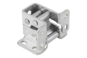 Hinges steel or stainless steel internal, opening angle 90° Hinges steel or stainless steel internal, opening angle 90°