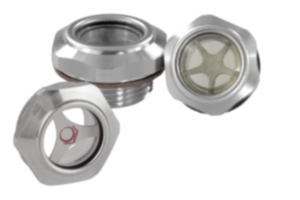 Mirillas de nivel de aceite de aluminio Mirillas de nivel de aceite de aluminio