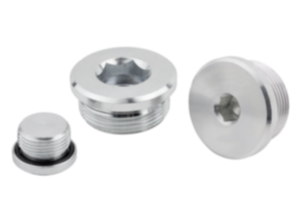 Screw plugs with hexagon socket Screw plugs with hexagon socket