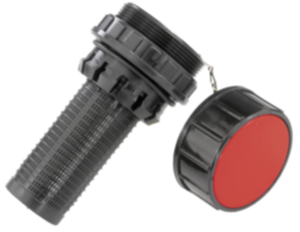 Filler necks, plastic with fastening nut Filler necks, plastic with fastening nut