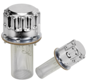 Filler necks steel with mounting flange Filler necks steel with mounting flange