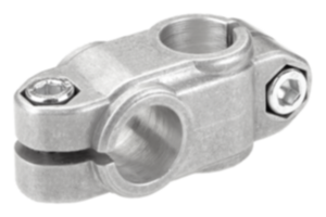 Tube clamps cross aluminum - inch Tube clamps cross aluminum - inch