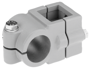 Tube clamps cross aluminum - inch Tube clamps cross aluminum - inch