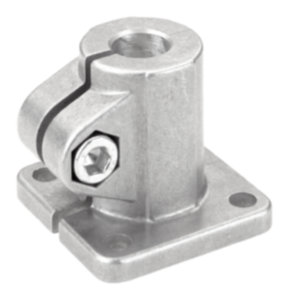 Tube clamps base aluminum - inch Tube clamps base aluminum - inch