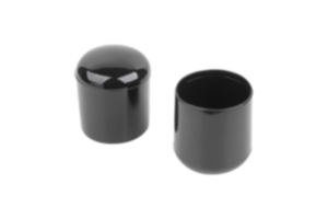 Protective caps, plastic, for round tubes Protective caps, plastic, for round tubes