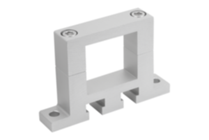 Flange clamps, aluminum, for square linear actuators Flange clamps, aluminum, for square linear actuators