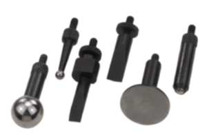 Probe inserts hardened steel thread M2.5 Probe inserts hardened steel thread M2.5