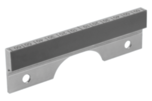 Mordaza de sujeción lisa con revestimiento de metal duro Mordaza de sujeción lisa con revestimiento de metal duro