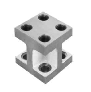 Riser blocks, gray cast iron Style H, short version