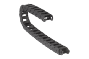Energy chains, plastic inner height 25 mm, openable along inner radius Energy chains, plastic inner height 25 mm, openable along inner radius