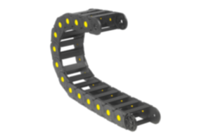 Energy chains, plastic inner height 45 mm, openable from both sides Energy chains, plastic inner height 45 mm, openable from both sides