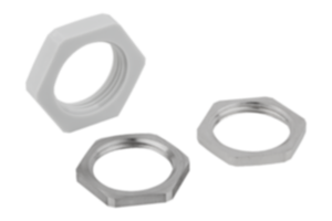 Hexagon nuts for cable glands Hexagon nuts for cable glands