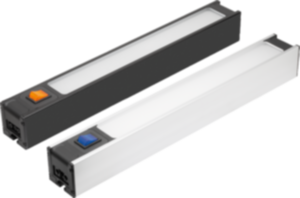 LED workplace lamps in an aluminum housing 230 Volt, dimmable