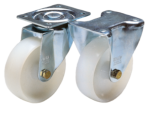 Swivel and fixed casters standard version