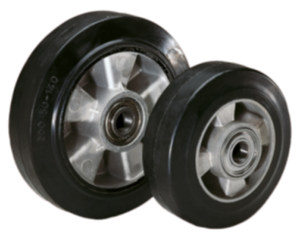 Elastic solid rubber wheel Elastic solid rubber wheel