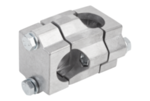 Tube clamps cross aluminum Tube clamps cross aluminum