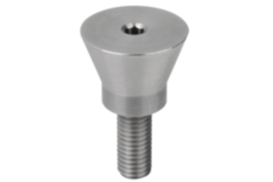 Traction cone for internal clamping collet