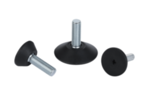 Pies regulables redondos Pies regulables redondos