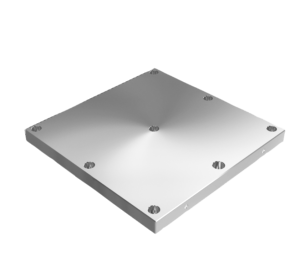 Interchangeable subplates, gray cast iron, with pre-machined clamping faces Interchangeable subplates, gray cast iron, with pre-machined clamping faces