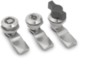Quarter-turn locks stainless steel small version